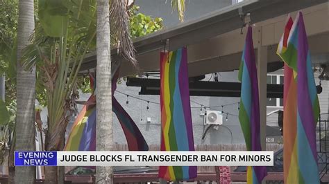 Judge blocks Florida ban on trans minor care